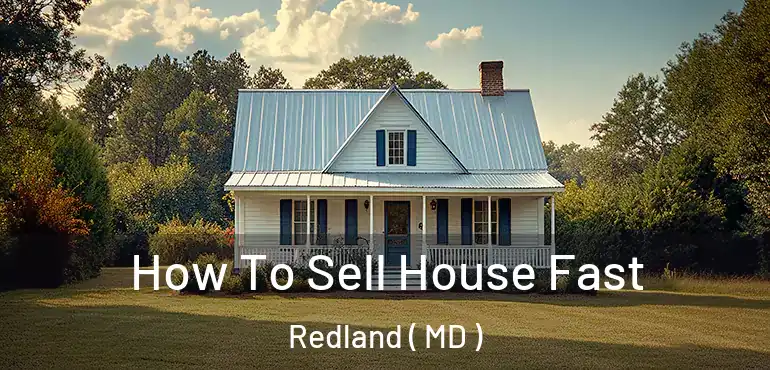  How To Sell House Fast Redland ( MD )