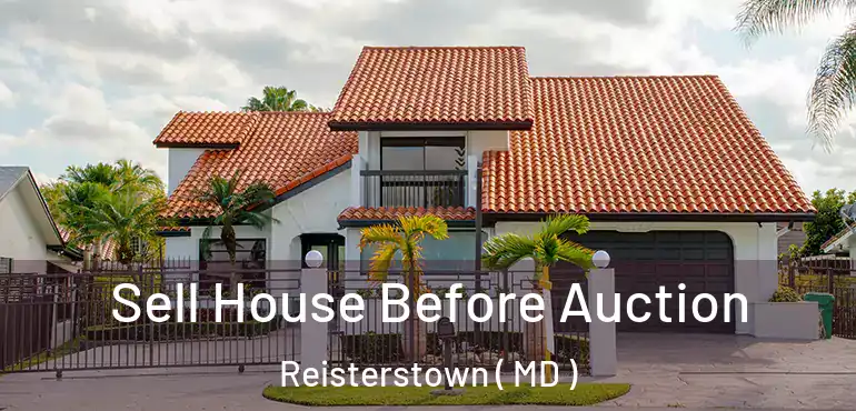  Sell House Before Auction Reisterstown ( MD )