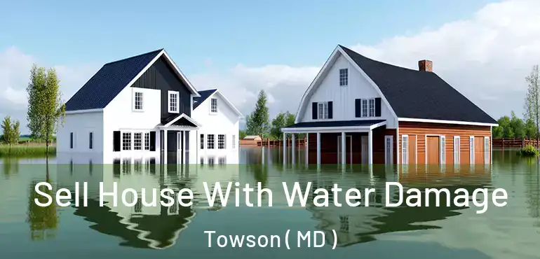  Sell House With Water Damage Towson ( MD )